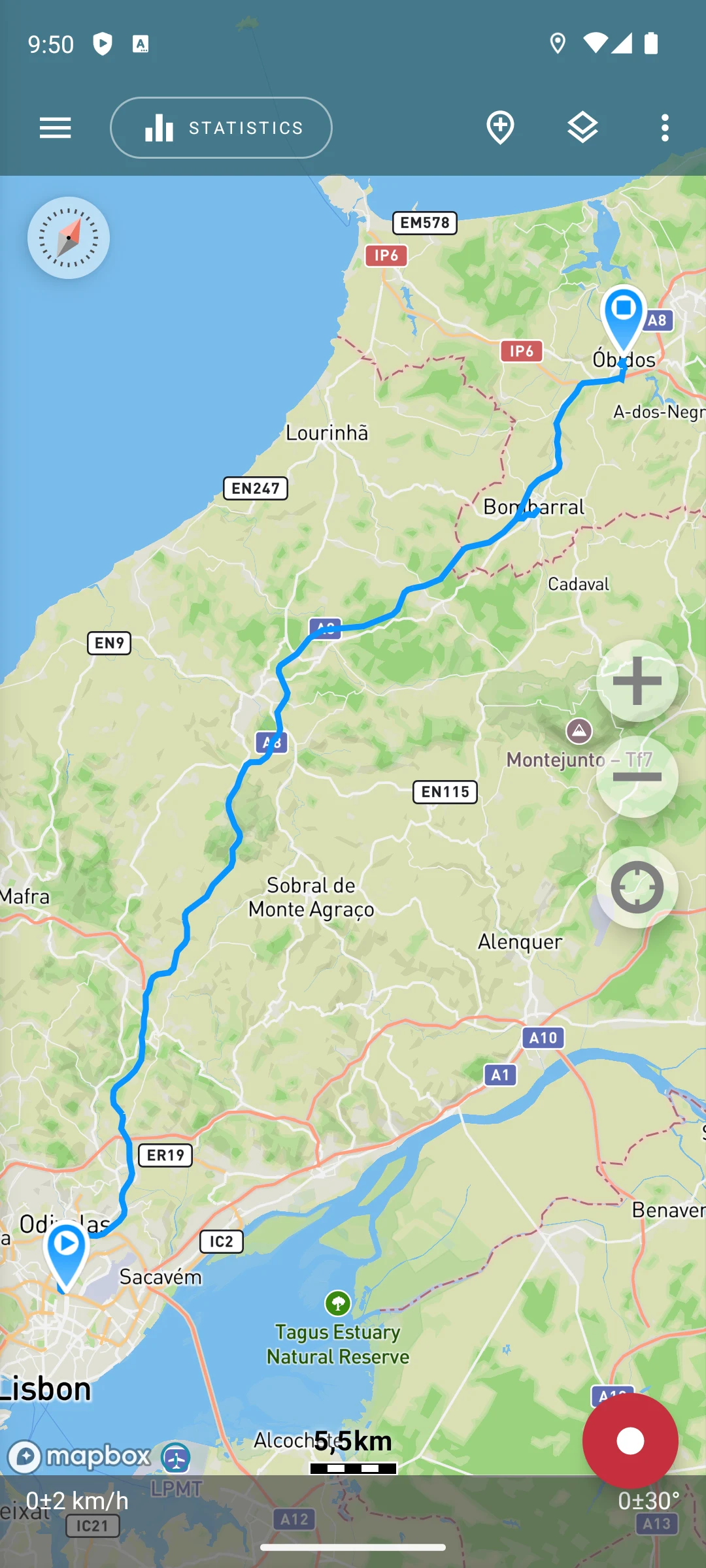 Geo Tracker - GPS tracker screenshot